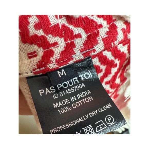 Dodo Bar Or Mandy Red Mini Dress Sz. M - Picture 7 of 7